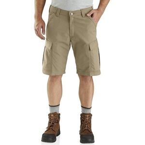 Carhartt Force Relaxed Fit Ripstop Cargo Work Shorts Men's 38 Beige BS3543-M NEW